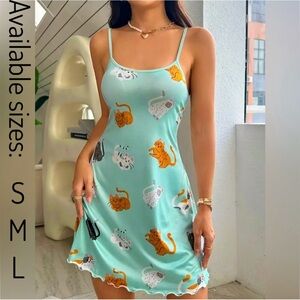 Curious Cats Women’s Night Gown